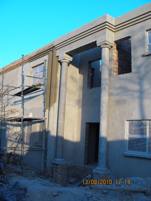 building of new homes